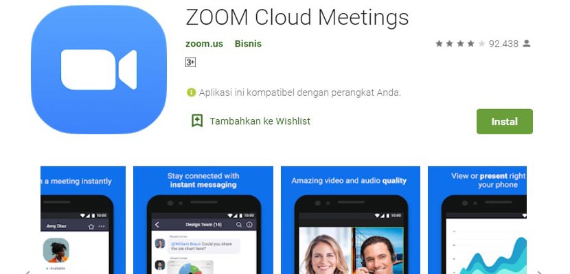 zoom cloud meeting google play