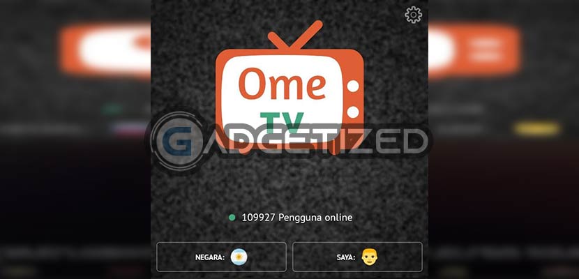 Slide Logo OME TV untuk memulai